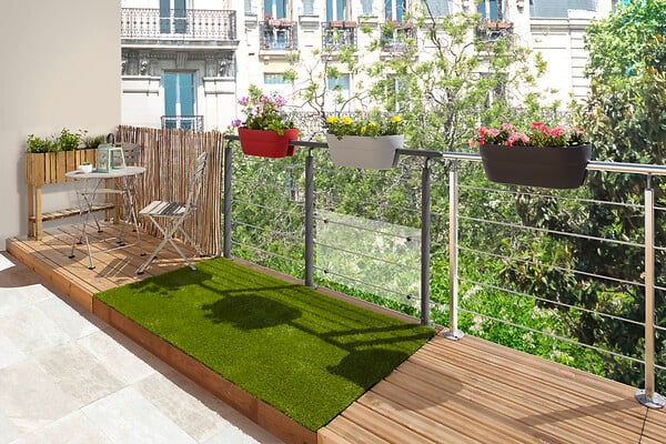 NORTENE - Clôture osier alterné - 1,50x3m - large