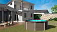 GRE - Piscine ronde composite Avant Garde - Diam.4,10xH.1,24m - vignette