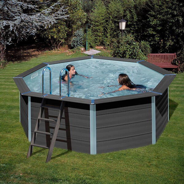 GRE - Piscine ronde composite Avant Garde - Diam.4,10xH.1,24m - large