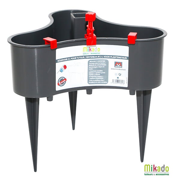 MIKADO - Réservoir 2L pour tuteur Gris Anthracite - large