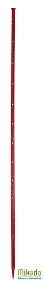 MIKADO - Tuteur Plastique 180cm Rouge Cerise - large