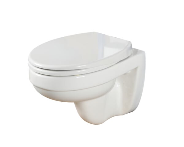 MODE DE VIE - Cuvette WC  suspendu - Réglable en hauteur et profondeur - Sans bride - large