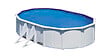 GRE - Piscine ovale - Acier - Filtration sable - 6,34x3,99x1,22m - vignette