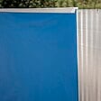 GRE - Piscine ovale acier 6,34m x 3,99m x H. 1,32m - imitation bois - vignette
