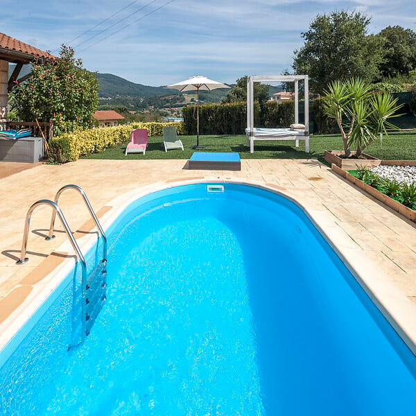 GRE - Piscine à enterrer - Ovale - L800xH150xP400cm - large