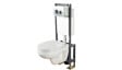 MODE DE VIE - Pack WC suspendu et autoportant - Céramique - Blanc - vignette