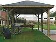 SOLID - Kiosque jardin bois Superia Pavilion - L.437xH.289xP.437cm - vignette