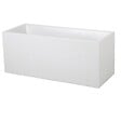 EDA - Jardinière rectangulaire 100cm Graphit H43.5cm 98L – blanc cérusé - vignette