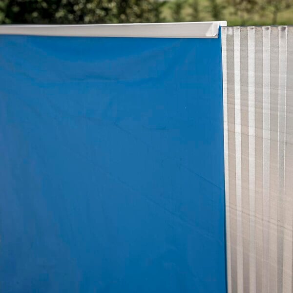 GRE - Piscine ovale acier 7,44m x 3,99m x H. 1,22m filtration sable - large