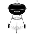 WEBER - Barbecue à charbon noir 57cm Compact KETTLE - vignette