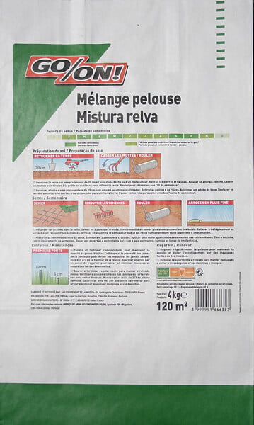 GO/ON - Melange pelouse 4kg - large