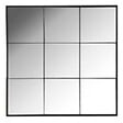 ARIANE - Miroir verrière - Noir - 80x80cm - vignette