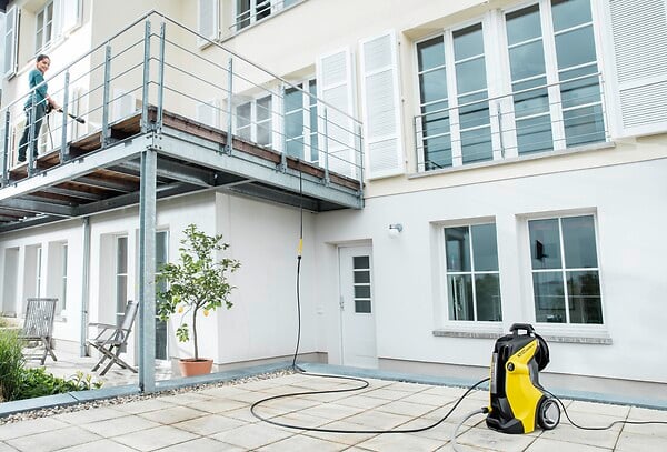 KARCHER - Rallonge pour flexible haute pression - Caoutchouc - 10m - large