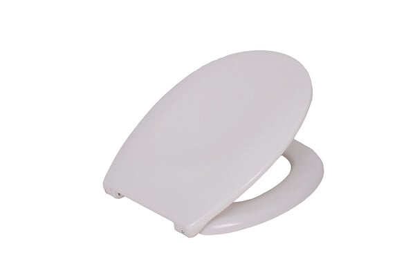 MODE DE VIE - Abattant WC Sparta à fermeture lente - Duroplast - Blanc - large