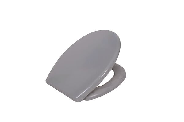 MODE DE VIE - Abattant WC Kilk à fermeture lente - Duroplast - Gris - large
