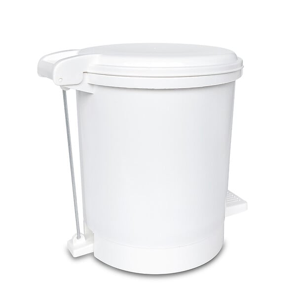 GO/ON - Poubelle - Plastique - Blanc - 3L - large