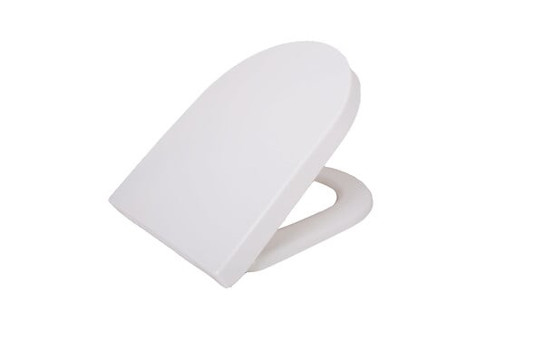 MODE DE VIE - Abattant WC à fermeture lente - Duroplast - Blanc - large