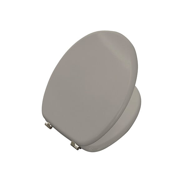 MODE DE VIE - Abattant WC - Bois moulé - Taupe - large