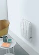 DELTACALOR - Radiateur à inertie fluide Caldo - Aluminium - Blanc - 1800W - vignette