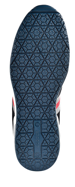 GERIN - Chaussures de sécurité basses T45 - Cuir - Bleu - S1P SRC - large
