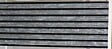 MOREL - Rideau de porte chenilles - Gris et noir - 90x220cm - vignette