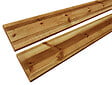 Collections Atlante - Lame de terrasse - Bois - Ep27mm - L2400xl147mm marron - vignette