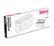 TOOMAX - Coffre rangement extérieur - Gris taupe - 280L - vignette