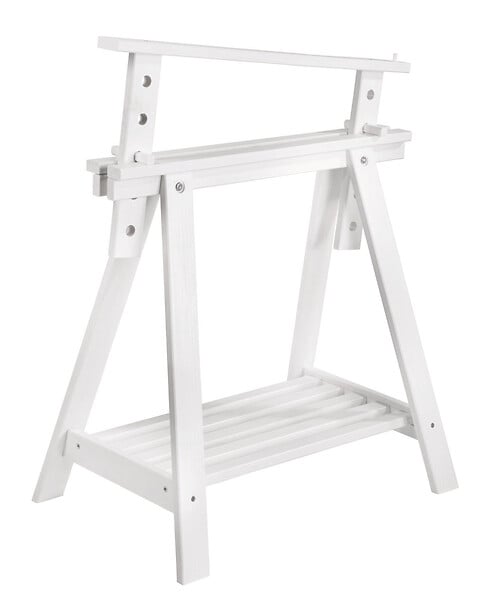 ASTIGARRAGA KIT LINE - Tréteau d'architecte pin massif Architec Blanc - large