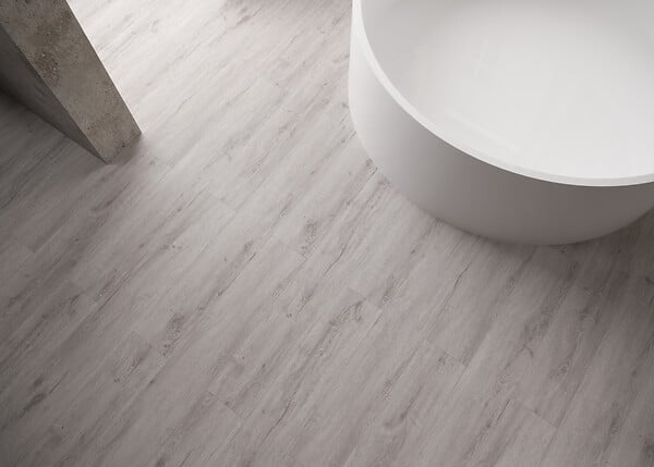 SMARTFLOOR - Lames PVC clipsables New York - Chêne grège - 1221x180x5mm - large