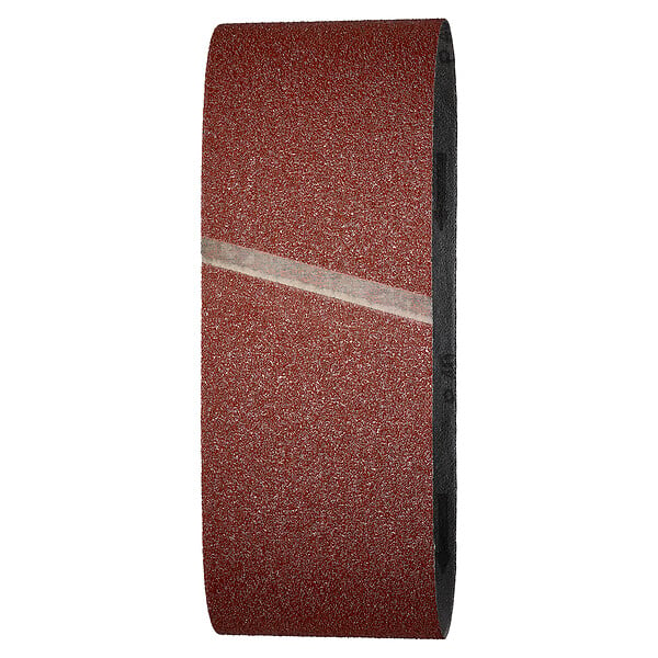 WOLFCRAFT - 3 bandes abrasives corindon grain 40 - 100x610mm - large