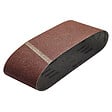 WOLFCRAFT - 3 bandes abrasives corindon - Grain 120 - l.100xL.610mm - vignette