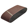 WOLFCRAFT - Bandes abrasives corindon grain 120 75x533mm - 3 pièces - vignette