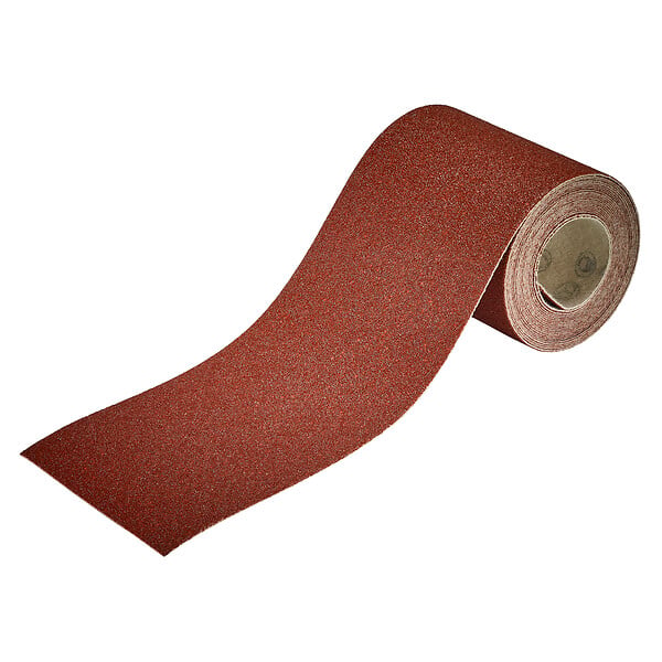WOLFCRAFT - Rouleau abrasif corindon 93mm grain 80 auto-agrippant 4m - large