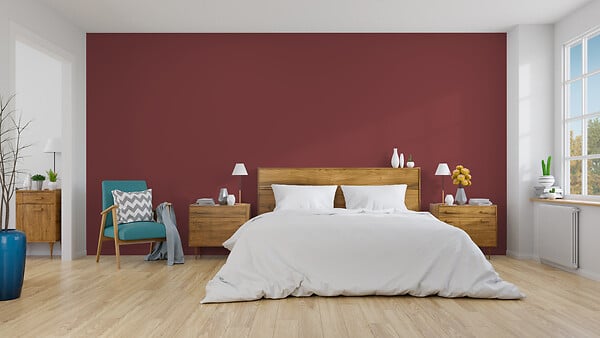 NUANCE - Testeur peinture Velours - Rouge flamboyant - Multi-support - 75 ml - large