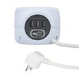 MC KENZIE - Powercube 3 prises + 3 ports USB - vignette