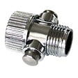 BRICORAMA - Bouton stop douche, chrome - vignette