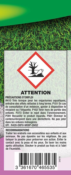 ACTO - Seau poudre fourmis formule poudrage - large