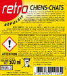RETRO - Cristaux de gel répulsif chiens chats - 500 g - 3 semaines - vignette