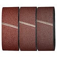 WOLFCRAFT - Bandes abrasives corindon - 5 pièces - 75x533mm - vignette