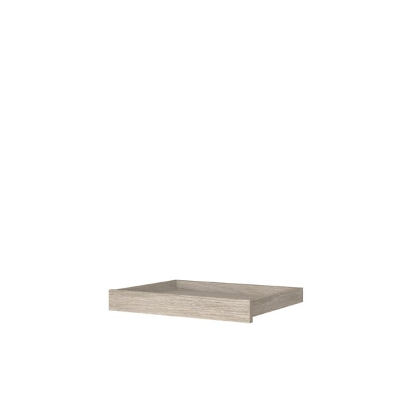 Buffet, 8 tiroirs coulissants, 38,4x159,6x79,7h cm Chêne Marron