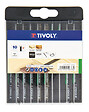 TIVOLY - Coffret 10 lames scies sauteuses bois, attache U. - vignette