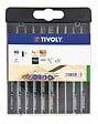 TIVOLY - Coffret 10 lames scies sauteuses bois, attache U. - vignette
