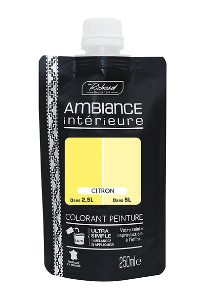 Colorant pour peinture Citron Doypack 250ml - large