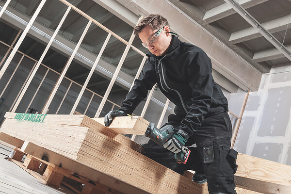 METABO - Scie sabre sans fil SSE 18 LTX COMPACT - Sans batterie - large