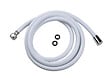 PERFECTLINE - Flexible de douche PVC - Blanc 1,5m - Raccord anti-twist - vignette