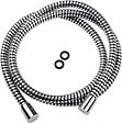 PERFECTLINE - Flexible de douche PVC  argent-transparent 1.75 m - vignette