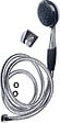 PERFECTLINE - Kit support douchette 5 jets chrome - ABS - 92 mm - vignette