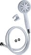 PERFECTLINE - Kit douchette support mural ABS Blanc 3 jets - vignette