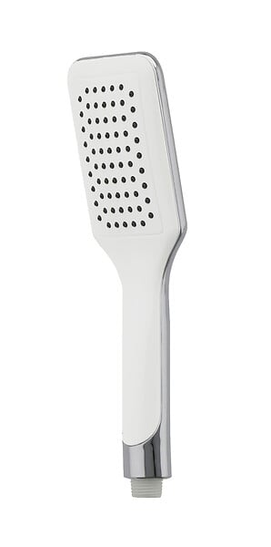 PERFECTLINE - Douchette 1 jet chrome-blanche - large