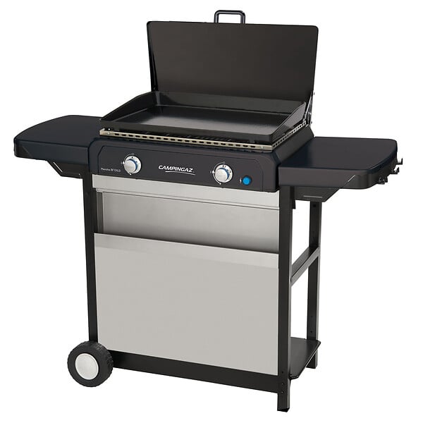 CAMPINGAZ - Plancha gaz chariot - Fonte émaillée - Blue Flame - 6000W - large